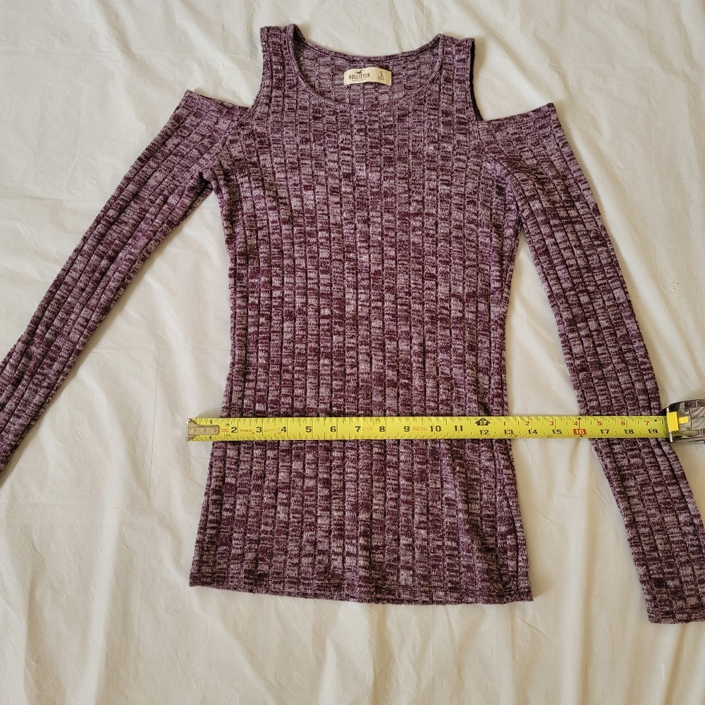 Hollister Purple Long Sleeve Size Small - Picture 5 of 6